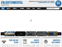 Tablet Screenshot of enlightenmental.com